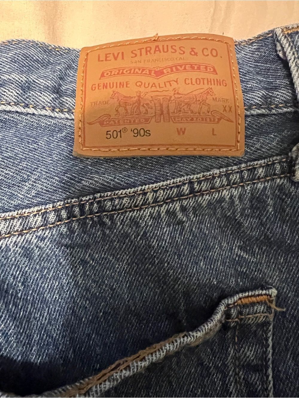 Levi Strauss & Co. 501 Classic Blue Jeans